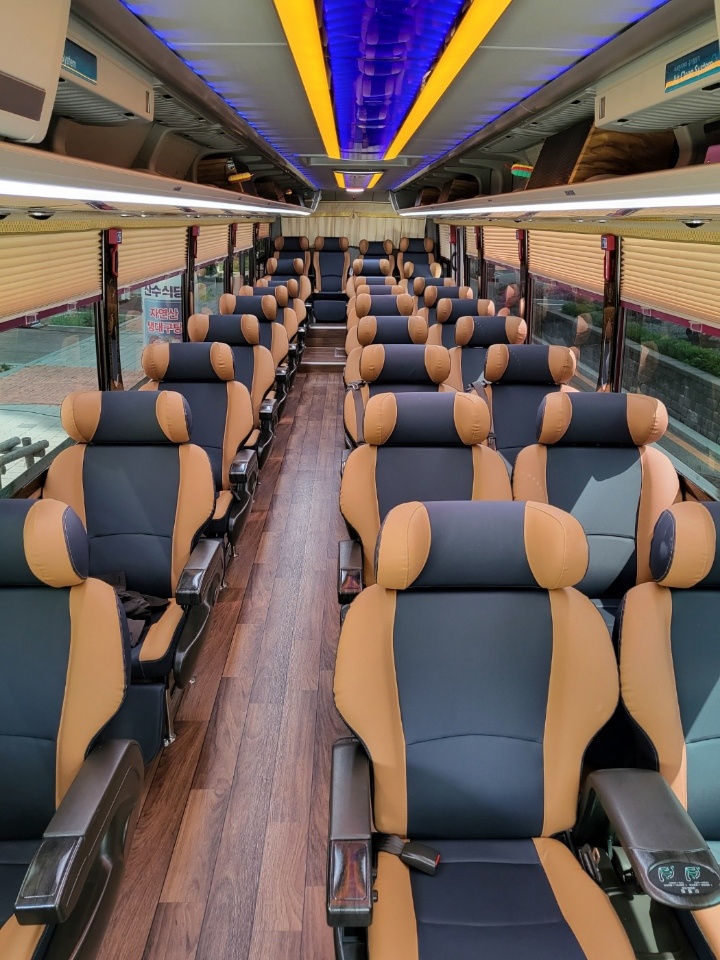 Limousine coach interior